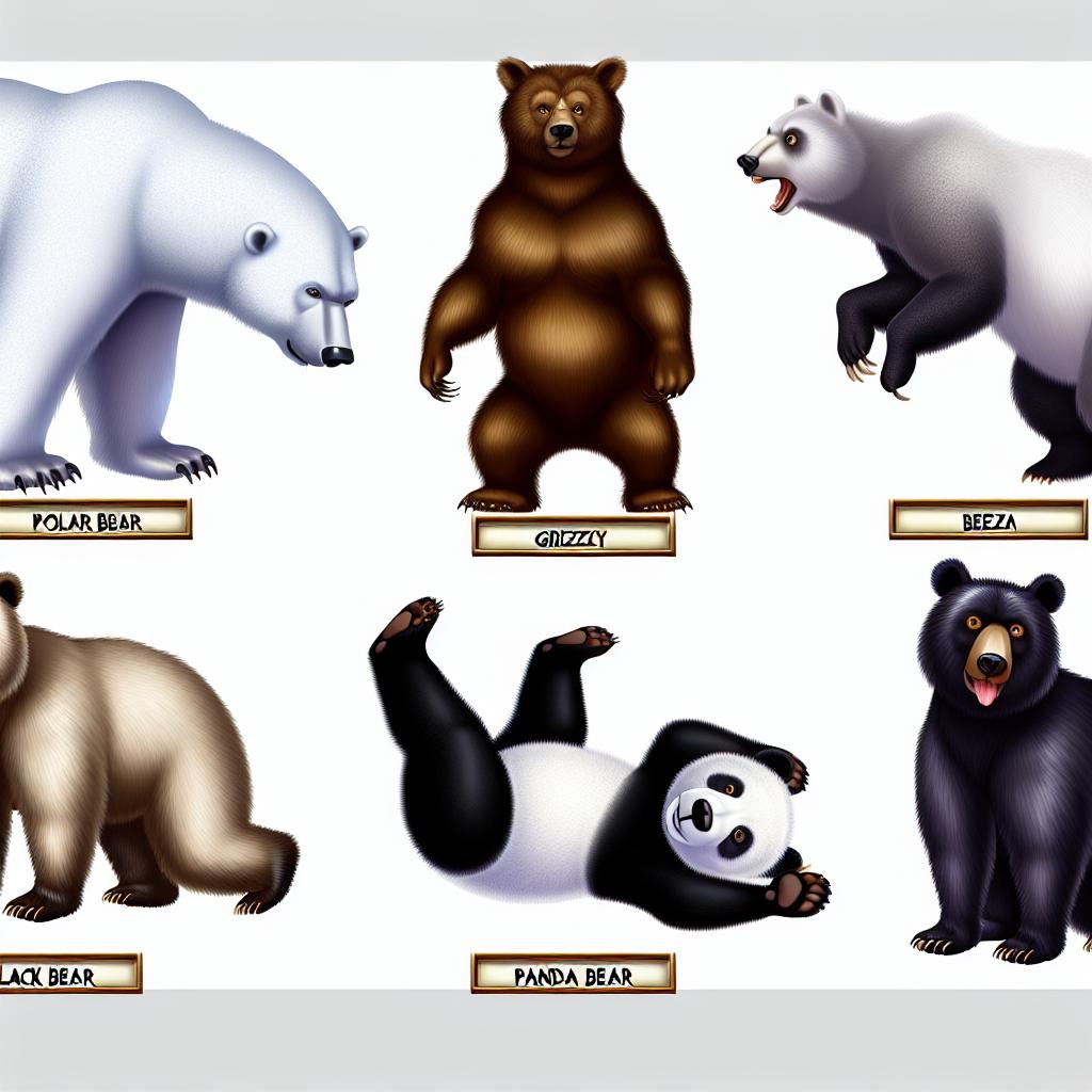 The Different Species of Bears Around the World